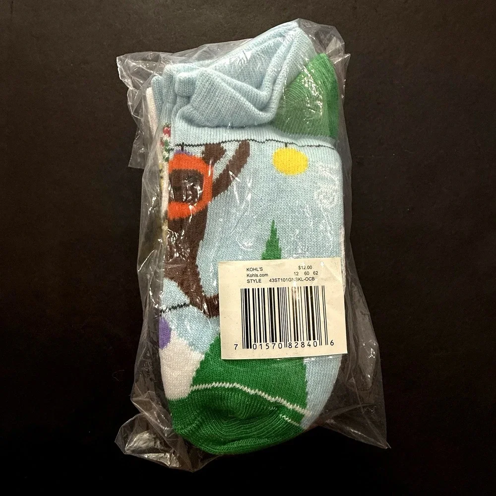 New Star Wars x Disney Socks Kids 6 Pack Ankle Xmas Novelty Print Shoe Sz 10 - 4
